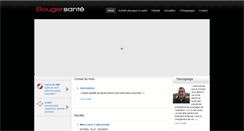 Desktop Screenshot of bougersante.ch